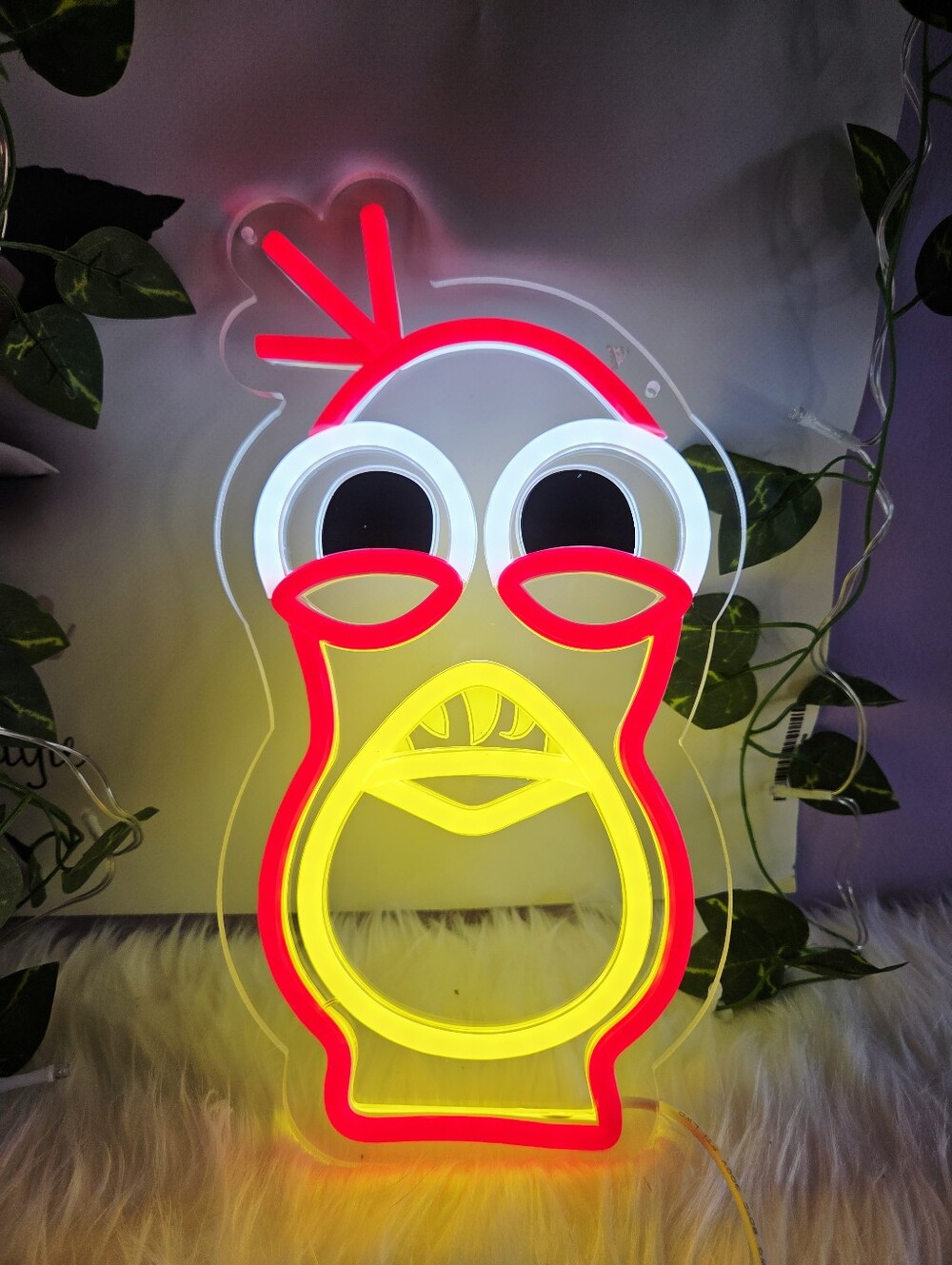 Chicken Face Neon Sign - Picture 4 of 8